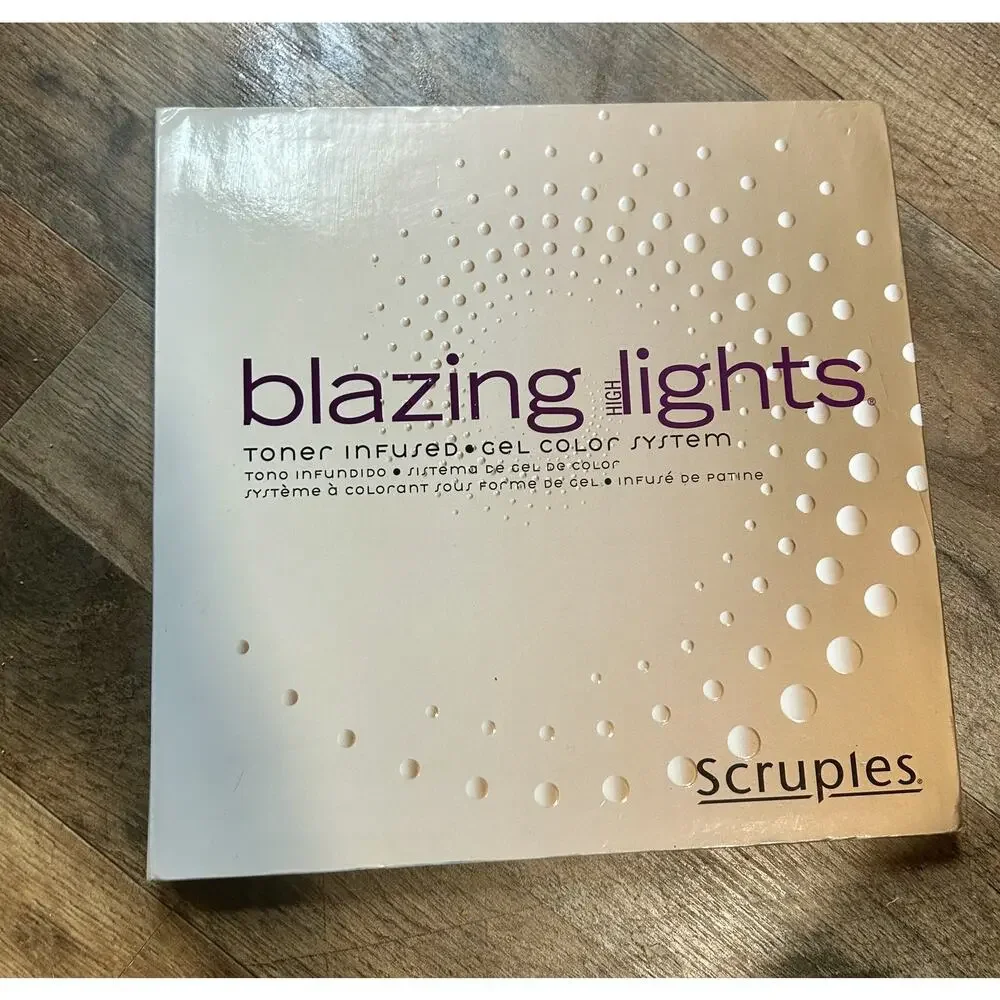 SCRUPLES SWATCH BOOK PROFESSIONAL BLAZING HIGHLIGHTS TONER INFUSED GEL COLOR